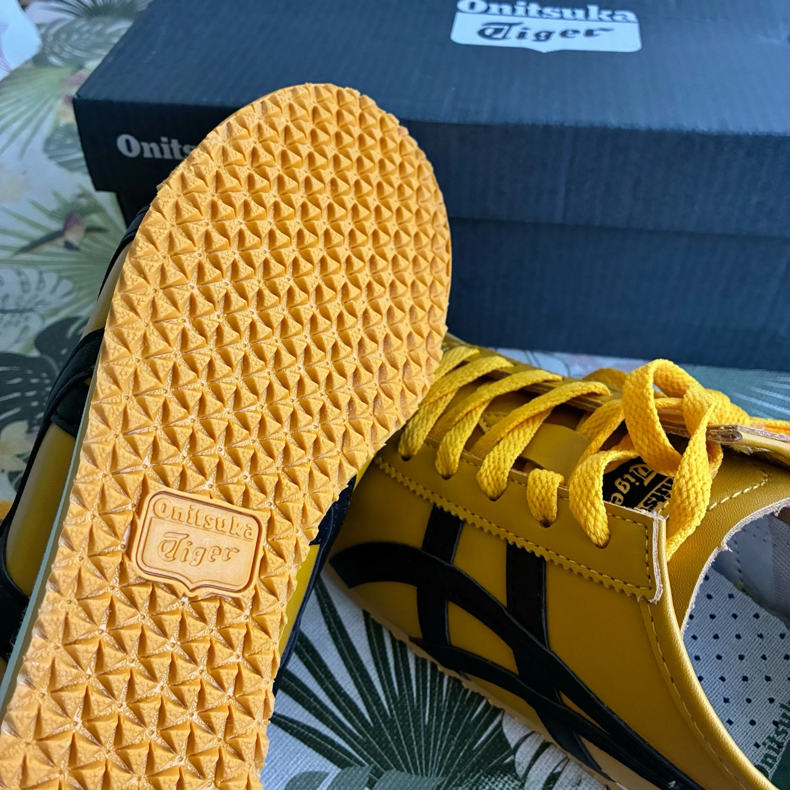 Onitsuka Tiger Mexico 66 Jaune & Noir – Taille 39 – Neuves avec boîte – photo 3
